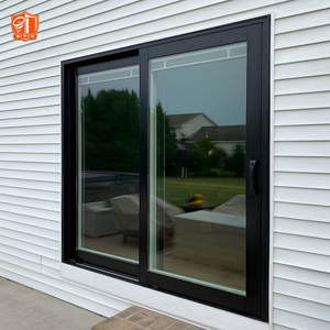 Modern Insulated Heavy Aluminum Sliding Glass Door