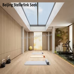 Extra Large Electric Skylight Aluminum Frame Oversized Automatic Opening Insulated Leak Proof