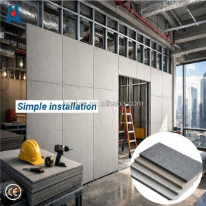 Waterproof Fireproof Exterior Fiber Cement Siding Panels