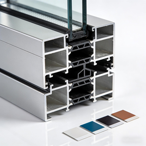 OEM Extruded Aluminum Mirror Frame Architectural Housing Custom Structural Profile