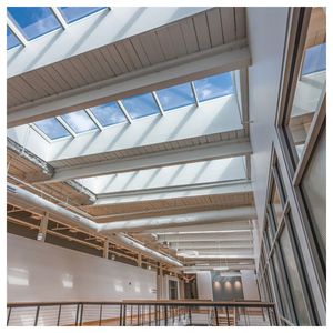 Elegant Aluminum Skylight Glass Roof High Performance Solar Control