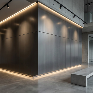 Architectural Aluminum Wall Cladding Panels Waterproof Decorative Facade System