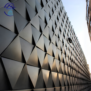 Custom Metal Panel Facade Aluminum Commercial Building Facade