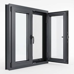 Thermal Break Soundproof Openswing Villa Window