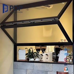 Commercial Louver Folding Screen Aluminum Window